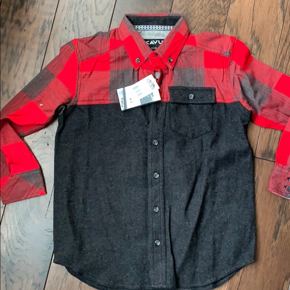 Kavu boys lumberjack shirt